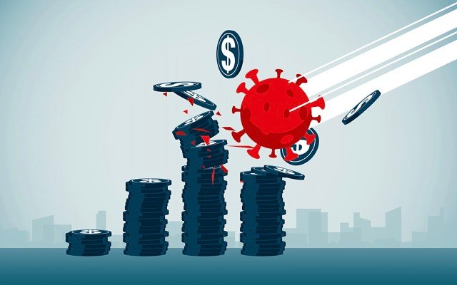 Arm wrestle battle between stimulus and COVID-19