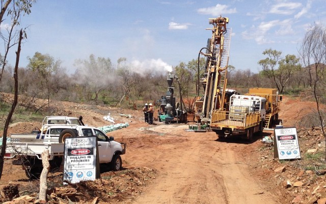 Auking Mining confirms near-surface copper-zinc deposit at Koongie Park