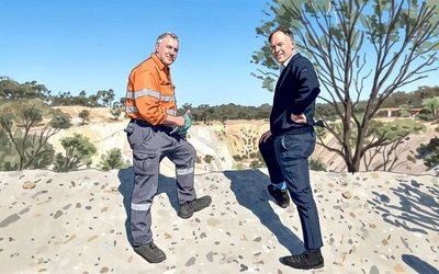 Aureka Reports High-Grade Potential from Visible Gold Intercepts at Irvine Project