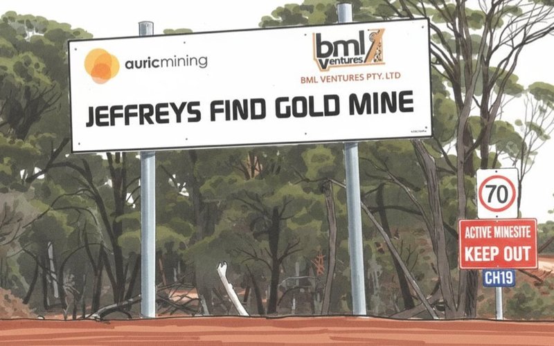 Auric Mining Completes Successful Gold Toll Milling of Jeffreys Find Ore