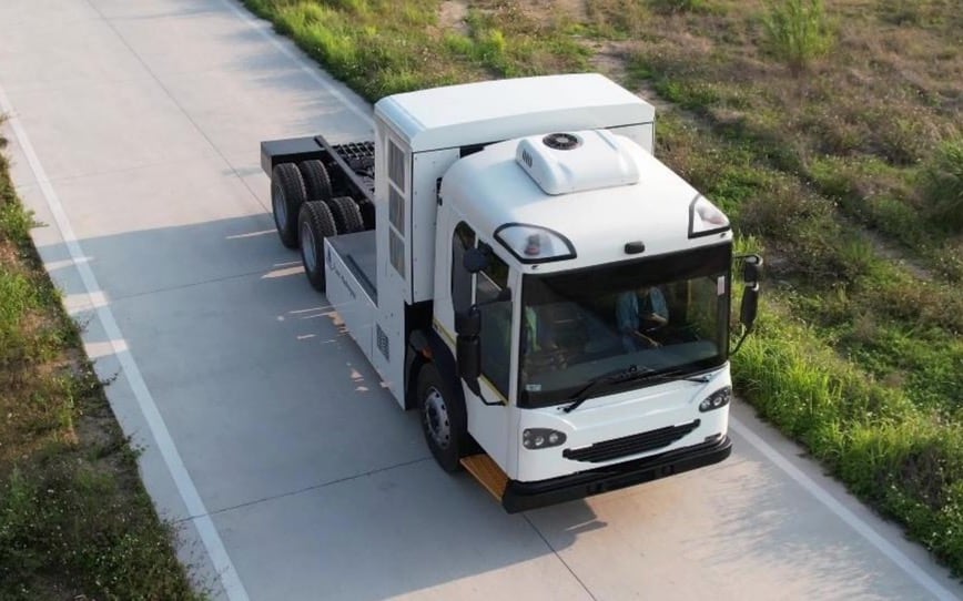 Australia’s first hydrogen-fuelled waste collection truck nears completion