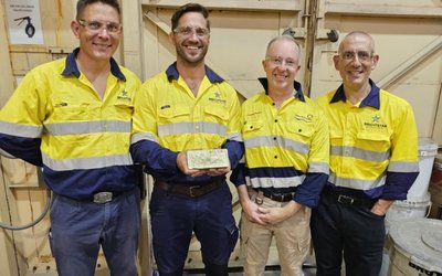 Brightstar Resources marks major milestone with first gold pour at Menzies project