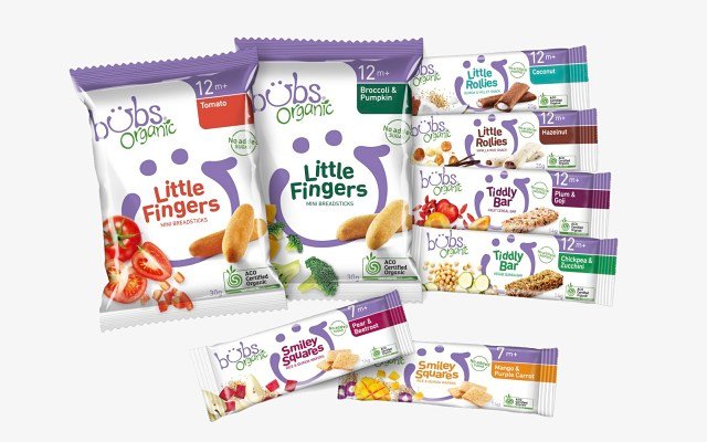 Bubs Australia muscles into post-infant market via launch of organic toddler snacks