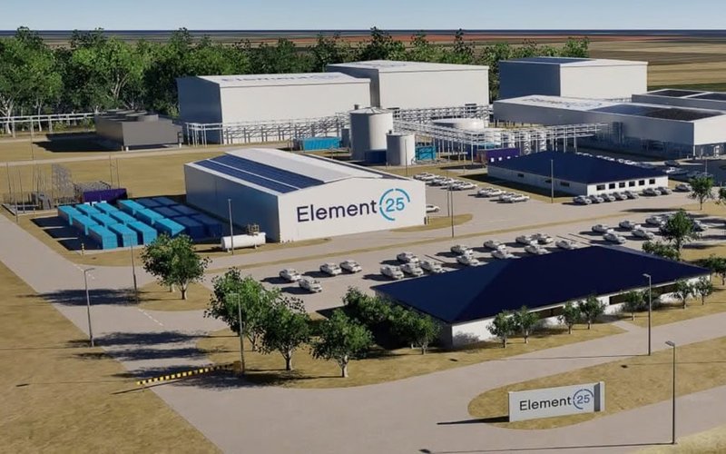Element 25 receives US$166m DoE grant to build high-purity manganese refinery in Louisiana