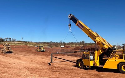 Emmerson Resources confirms construction underway at Nobles gold processing facility