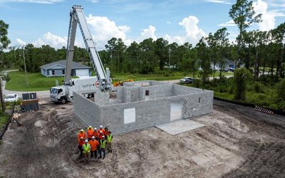 FBR’s Hadrian X robot completes first home walls in US demonstration program