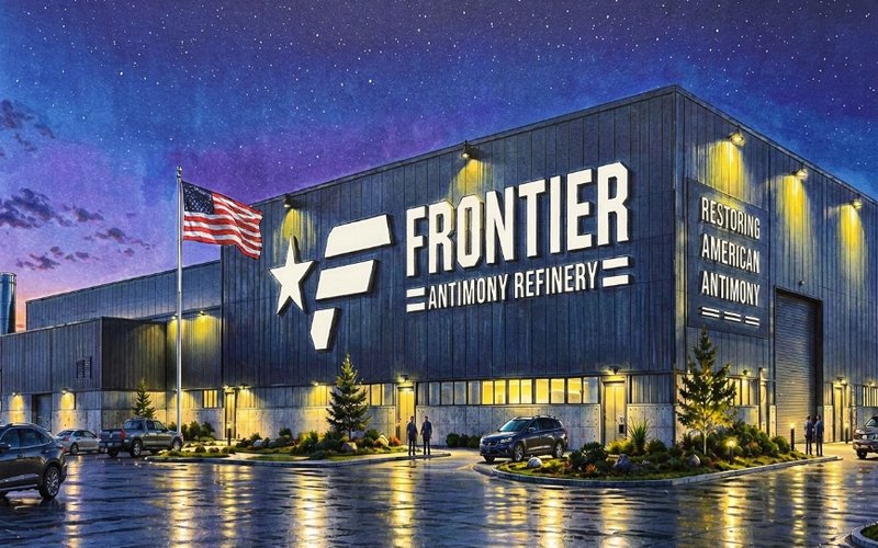 Felix Gold Establishes Frontier Refinery to Build US Antimony Supply Chain