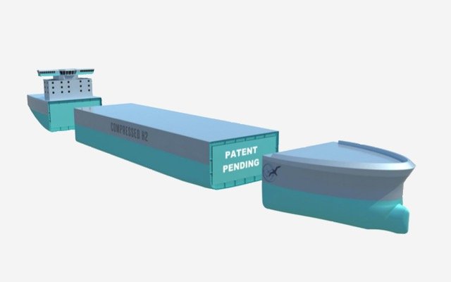 Global Energy Ventures unveils compressed hydrogen ship to transport clean energy