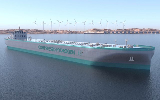 Global Energy Ventures signs propulsion system development agreement for pilot-scale C-H2 ship