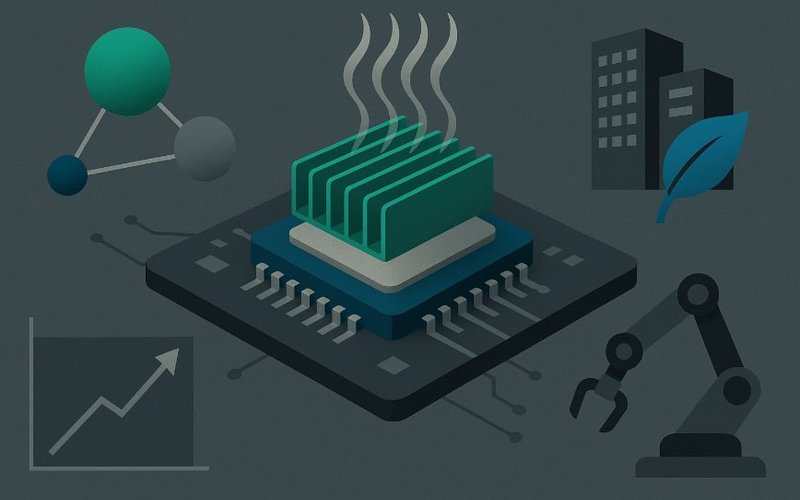 Green Critical Minerals’ VHD Technology Impresses in Heat Sink Microchip Testing
