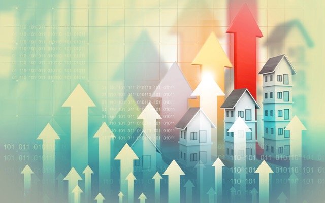 How can rent be rising while property prices are falling?