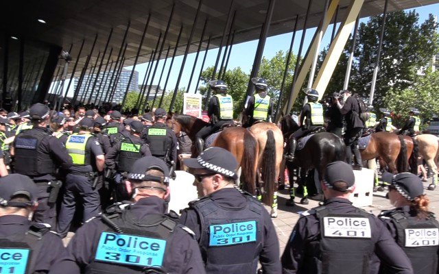 IMARC 2019 mining conference met with heavy protests in Melbourne