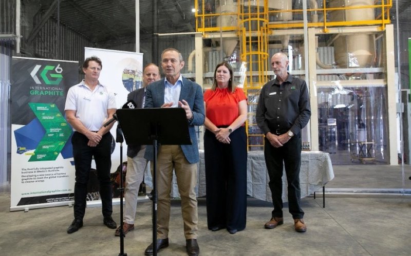 International Graphite secures WA funding to advance Australia’s first downstream graphite processing plant