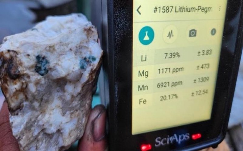 James Bay Minerals reports elevated lithium readings across 2.5km of Aero property