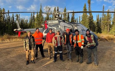 James Bay Minerals takes to the air in La Grande lithium hunt