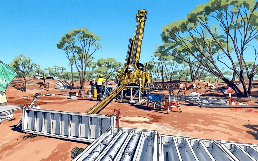 Kula Gold Discovers Visible Gold in First Diamond Drill Hole at Mt Palmer Project