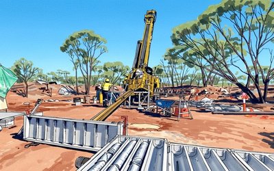 Kula Gold Discovers Visible Gold in First Diamond Drill Hole at Mt Palmer Project