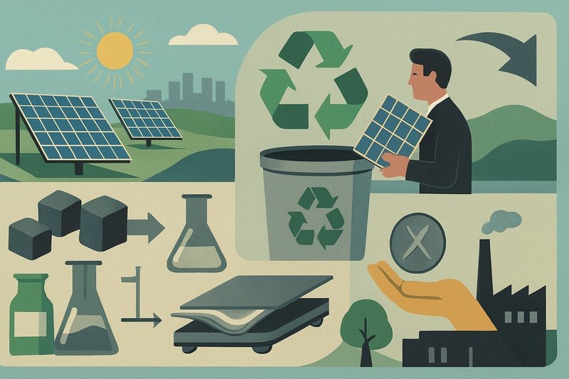 Lithium Universe Targets Silver Extraction in First Phase of Solar Panel Recycling Campaign