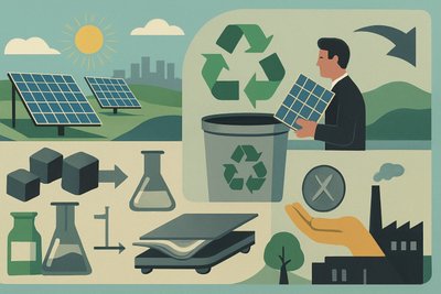 Lithium Universe Targets Silver Extraction in First Phase of Solar Panel Recycling Campaign