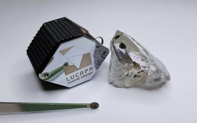 Lucapa Diamond unearths another high carat sparkler in Angola