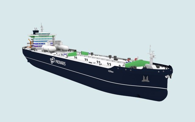 Provaris Energy advances development of compressed hydrogen carrier