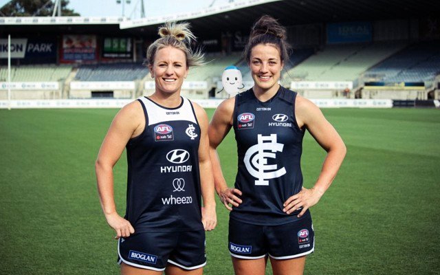 Respiri’s wheezo logo scores prime position on Carlton AFLW uniforms