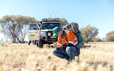 Tivan Discovers Manganese-Barite Gossan in Sampling at Sandover Fluorite Project