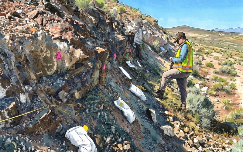 Viking Mines Identifies Wide Scheelite Intercepts in Maiden Linka RC Drill Program