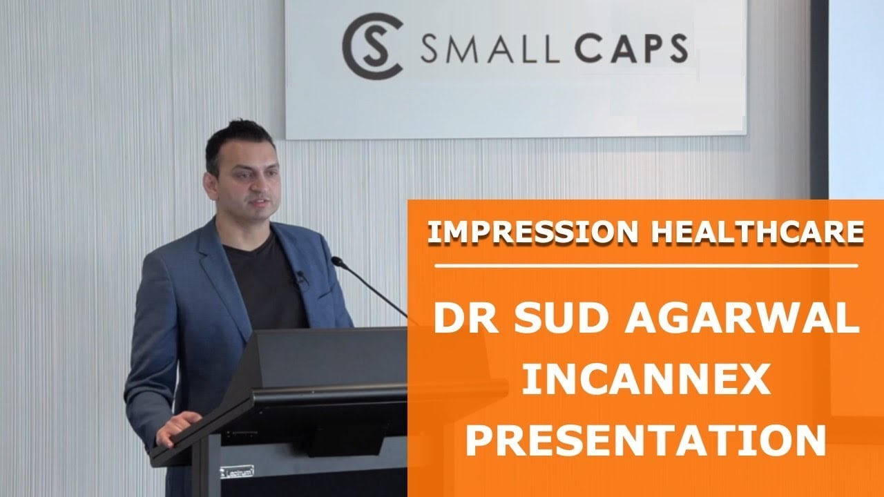 Impression Healthcare AGM presentation from chief medical officer Dr Sud Agarwal